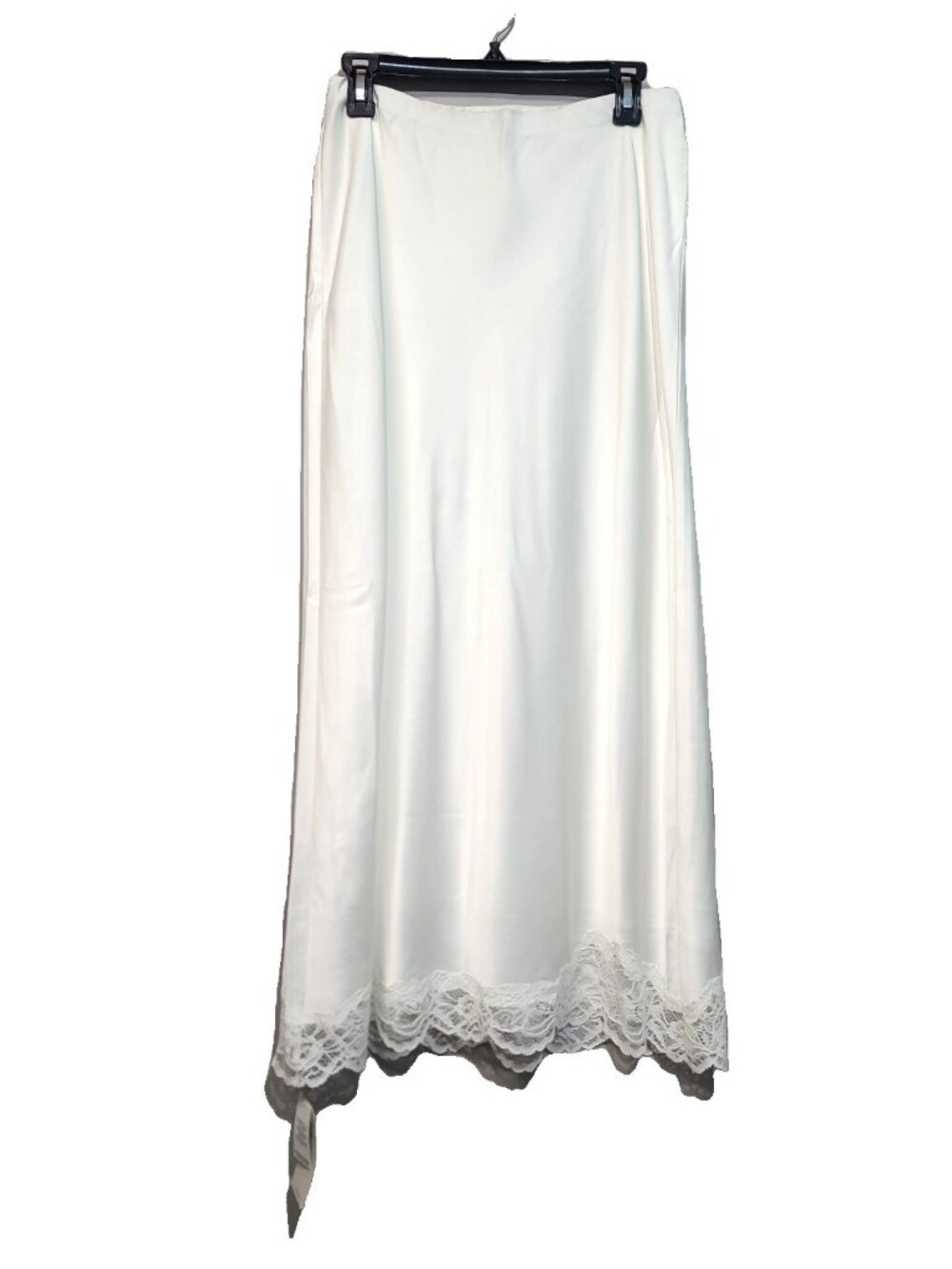 Abercrombie & Fitch High Rise Satin Maxi Set Skirt S NWT Cream